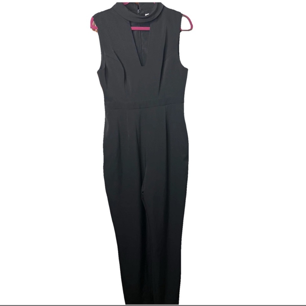 Finders Keepers Black Keyhole Jumpsuit